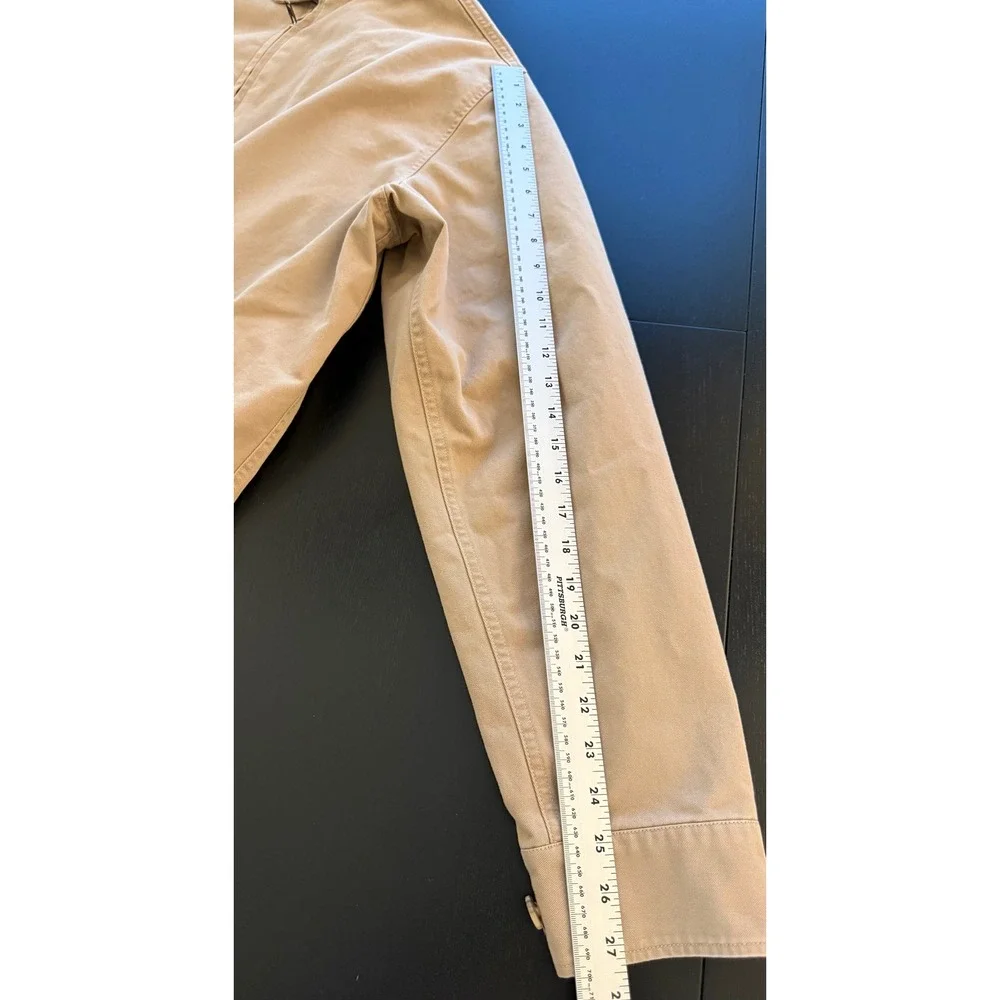 Lands' End Canvas Jacket Mens‎ XL (46-48) Tan Full-Zip Business Casual Weekend - Picture 15 of 15